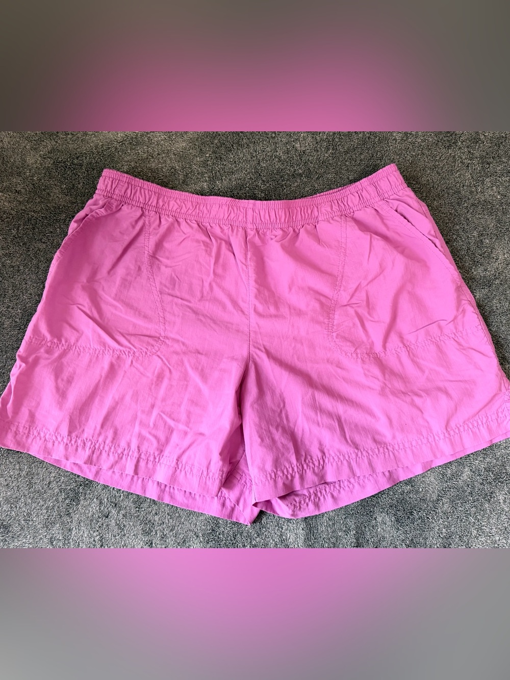 Columbia Pink Lightweight Pull-On Athletic Shorts